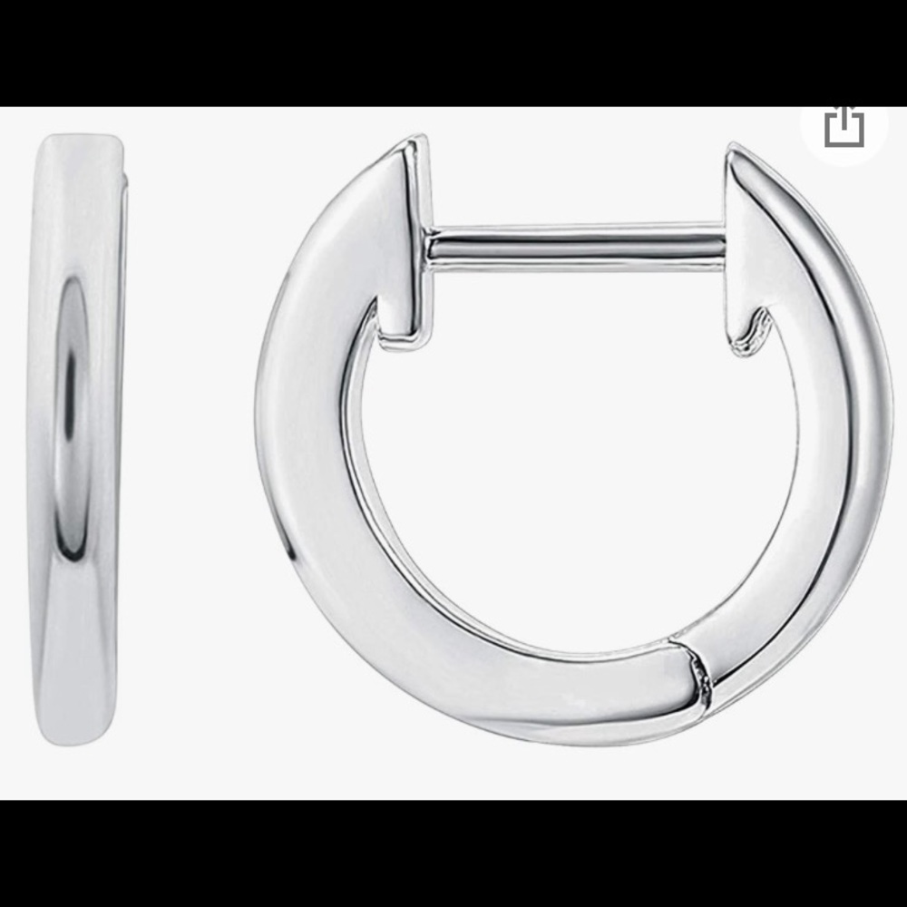 NEW!!!💫PAVOL 14k gold plated hoop earrings - Picture 4 of 4